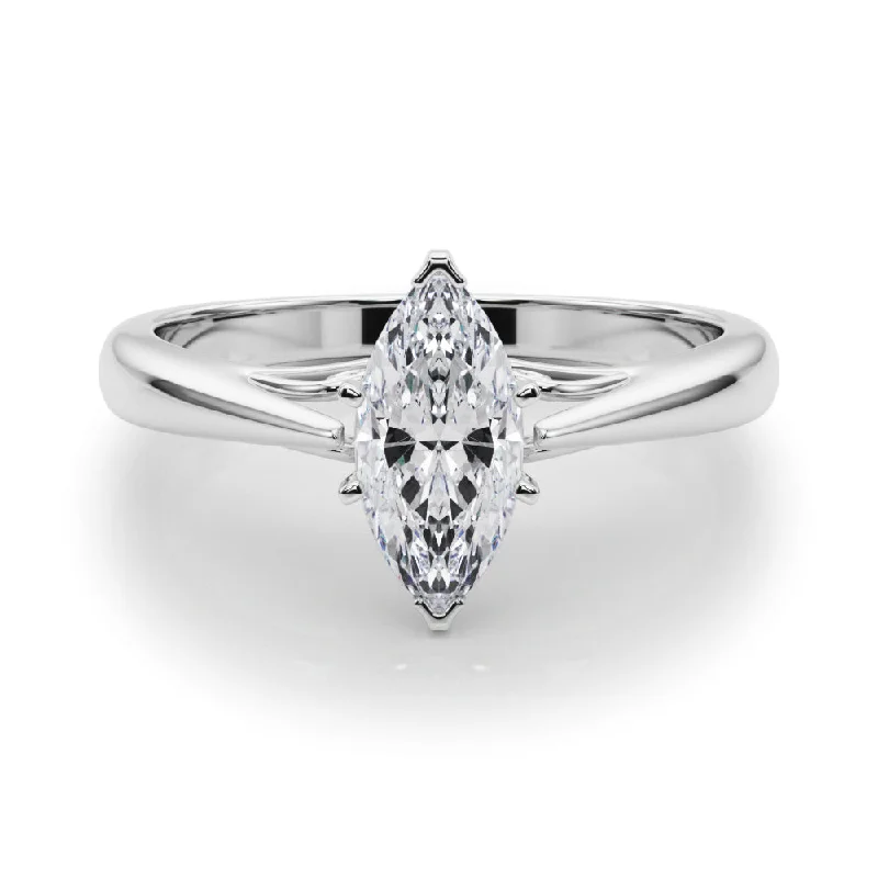 Katerina Marquise Diamond Solitaire Engagement Ring