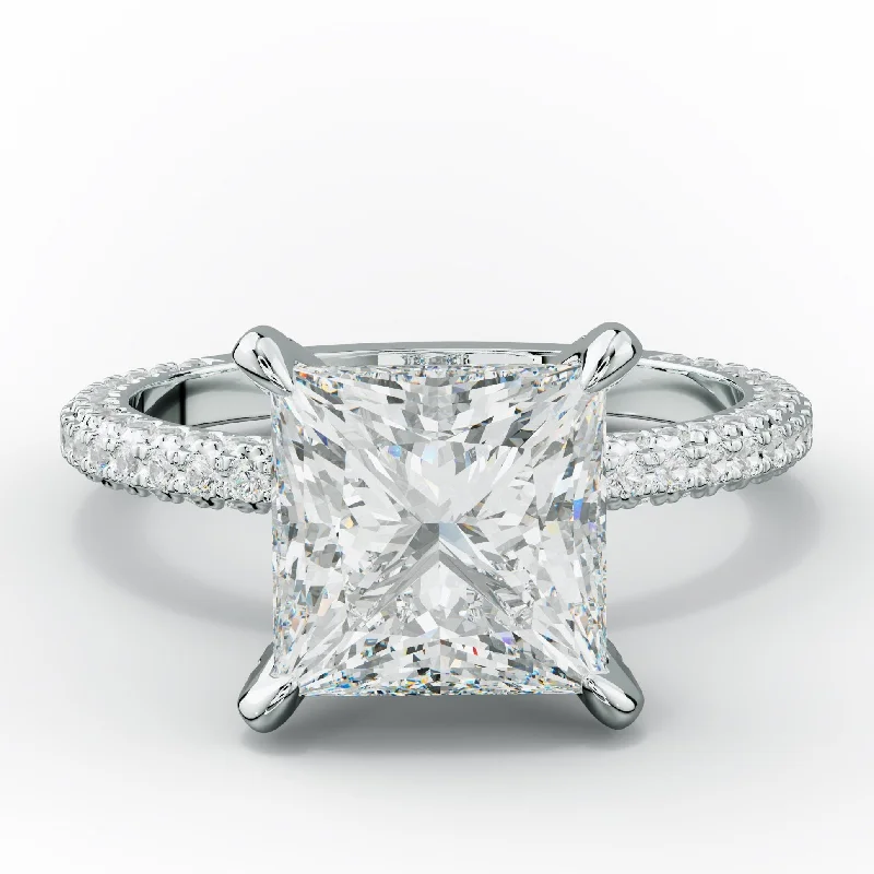 Sofia Princess Cut Diamond Engagement Ring