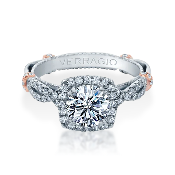 Diamond Engagement Ring Verragio Parisian Collection DL 106CU 1.50ctw