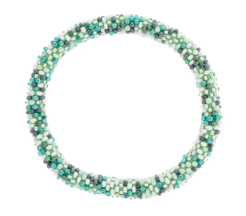 8 inch Roll-On® Bracelet <br> Mint Speckled