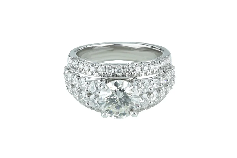 3.23 ctw GIA Certified Diamond Engagement Ring