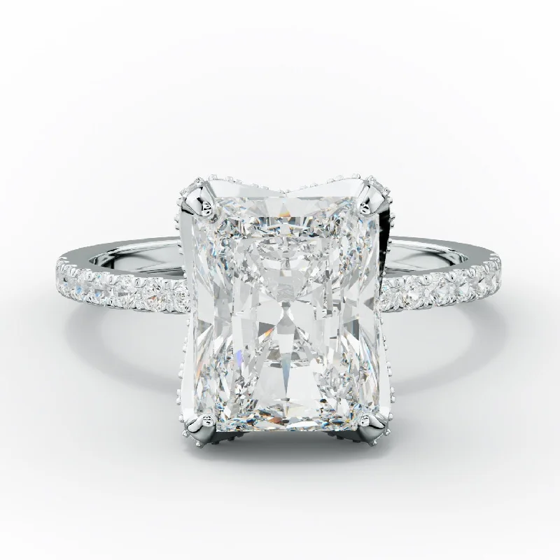 Charlotte Radiant Cut Diamond Engagement Ring