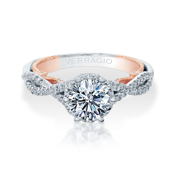 Diamond Engagement Ring Verragio Insignia Collection 7091R-2WR 1.40ctw