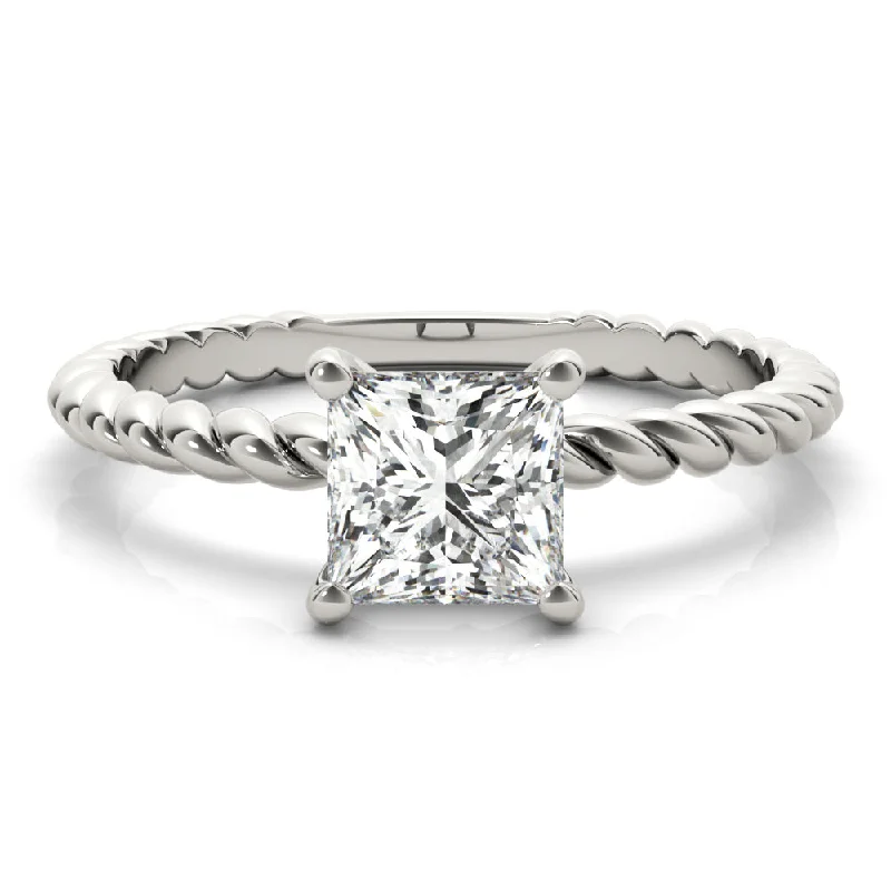 Eleanor Princess Diamond Solitaire Engagement Ring