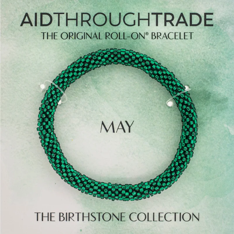 <br> Birthstone Roll-On® Bracelets <br> May