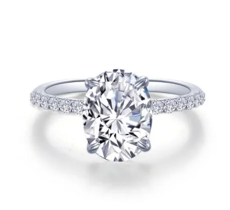 Oval Solitaire Engagement Ring