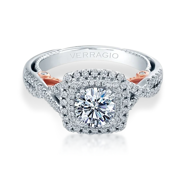 Diamond Engagement Ring Verragio Insignia Collection 7084CU-TT 1.00 ctw