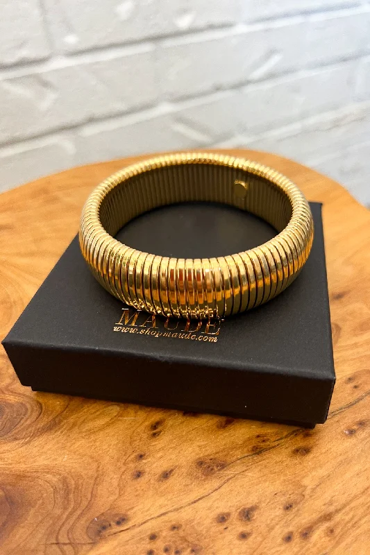 18K Leah Thick Bracelet