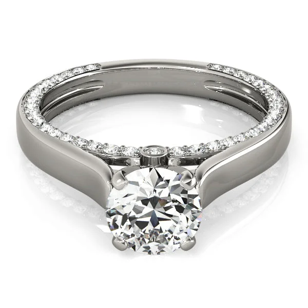 Estella Round Diamond Solitaire Engagement Ring